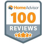 100 reviews badge